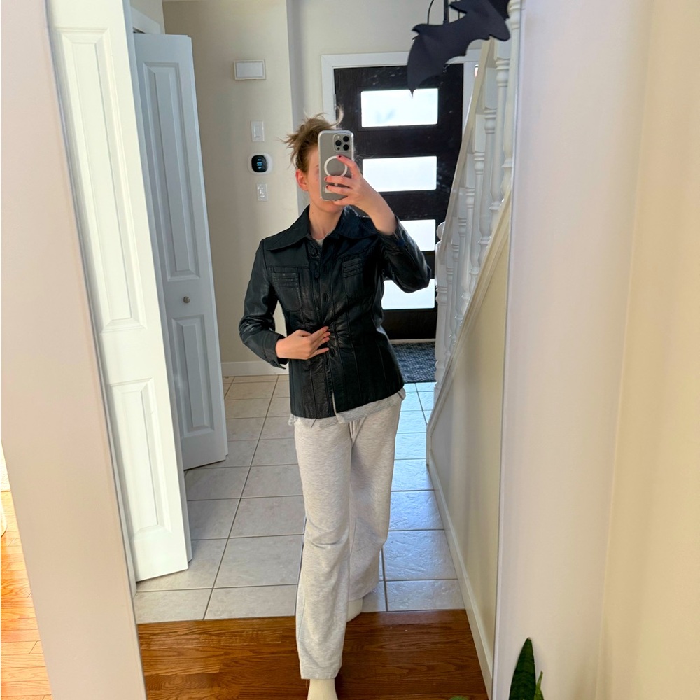 Vintage Napa Leather Coat